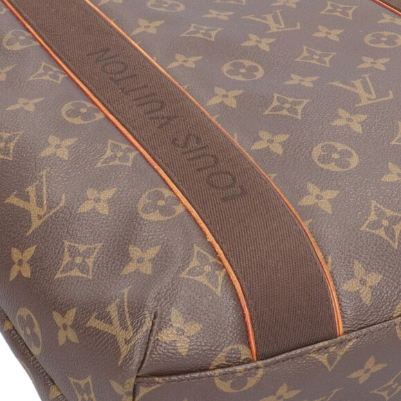 LOUIS VUITTON Brown Monogram Canvas Tote Bag - Picture 10 of 13